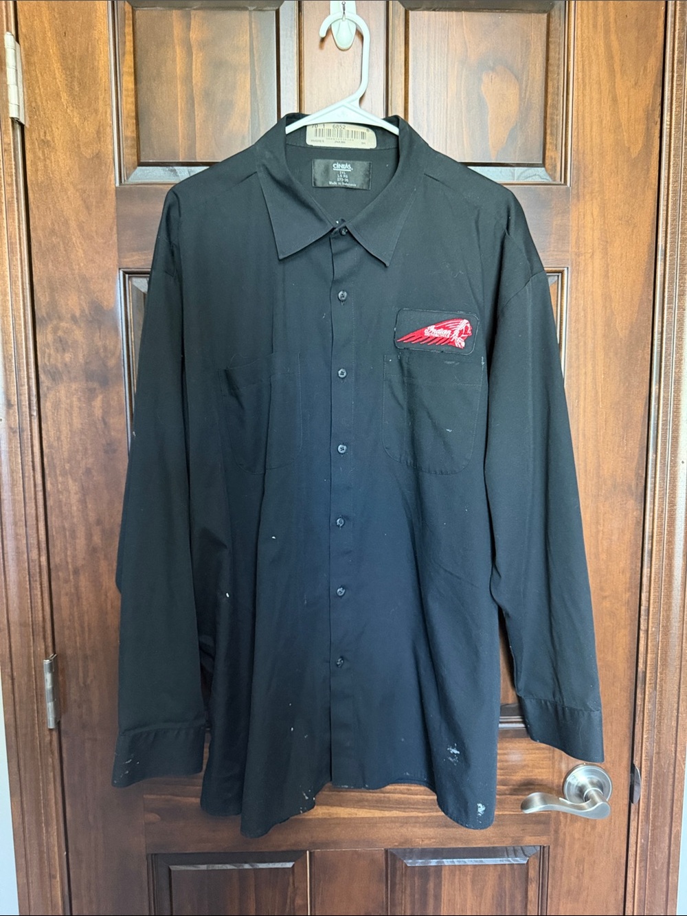 Indian Motorcycle Mechanic shop shirt